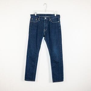 Buck Mason Men's Maverick Slim 12oz Double Dipped Denim Jeans 33x34 (fit 33x28)